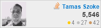 profile for Tamas Szoke at Stack Overflow, Q&A for professional and enthusiast programmers