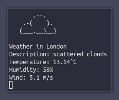 wfetch 0.1 in terminal