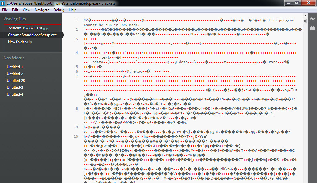 invalid files-drag and drop