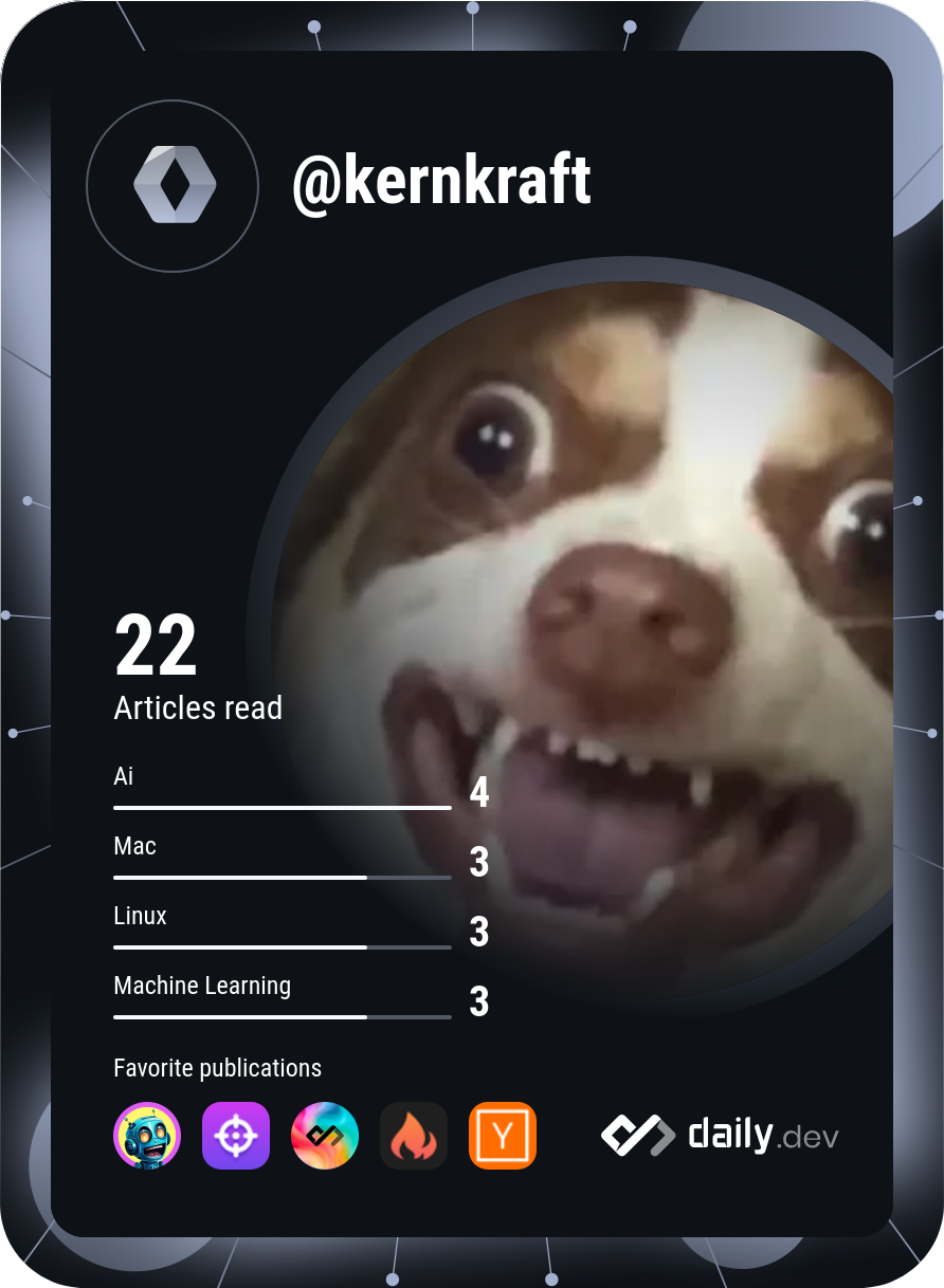 kernkraft's Dev Card