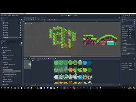 Godot Enchanced TileMap Editor eraly alpha presentation