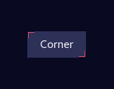 Hover button border