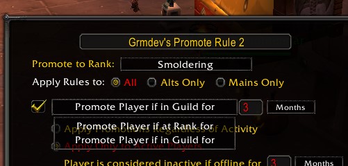 New Promotion Macro Tool Rule