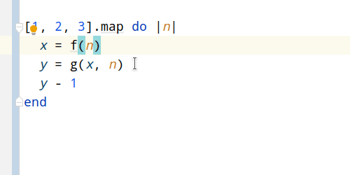 Split map in two different ways