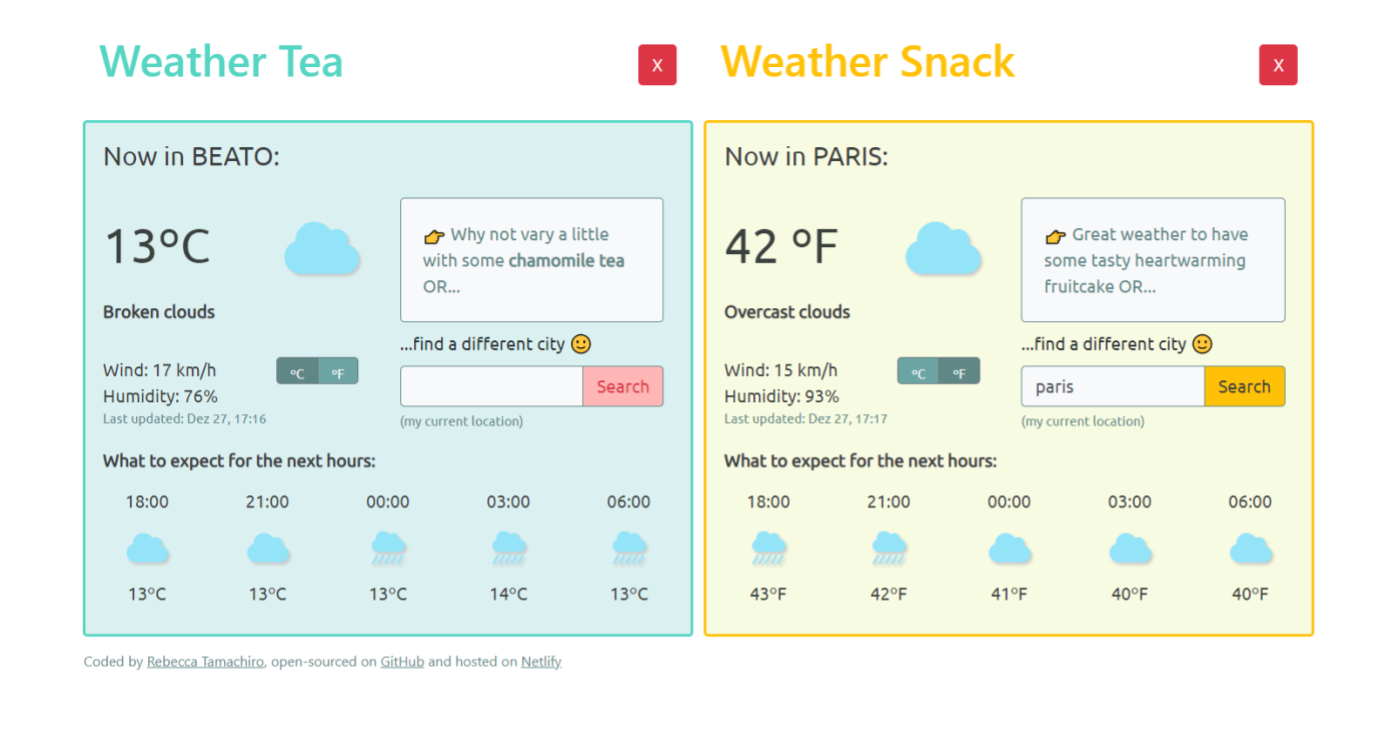 weather-tea-react overview