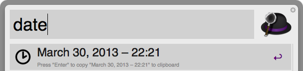 Date Calculator in Alfred