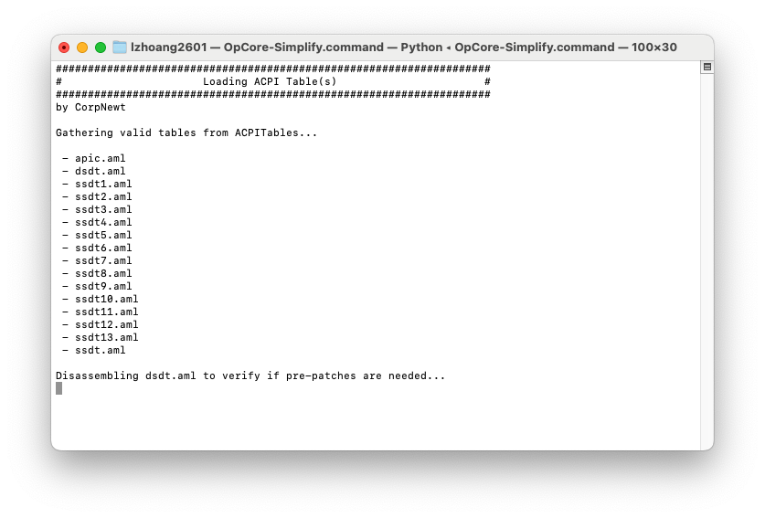 Loading ACPI Tables