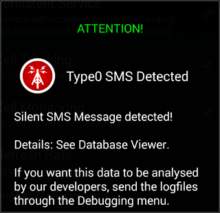 SilentSMS-Alert