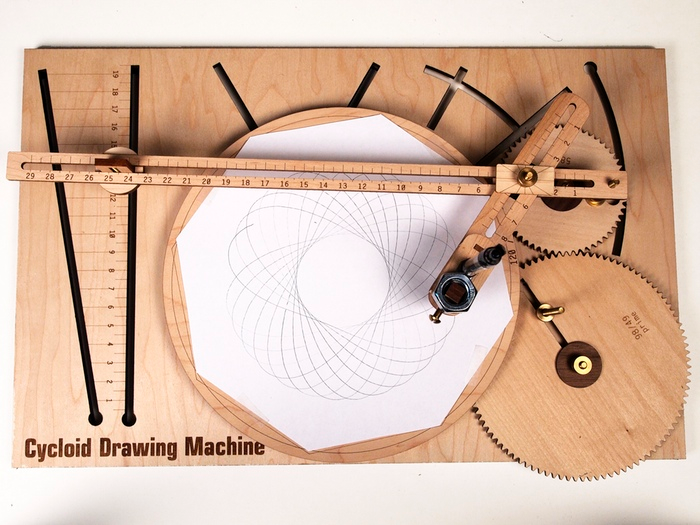 Cycloid Drawing Machine