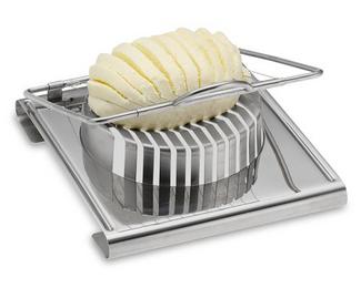 an egg slicer