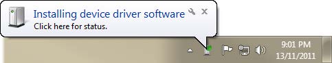 installing device driver software