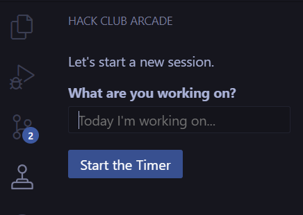 Starting Arcade sessions within VS Code