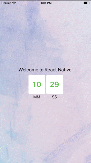 React Native Countdown