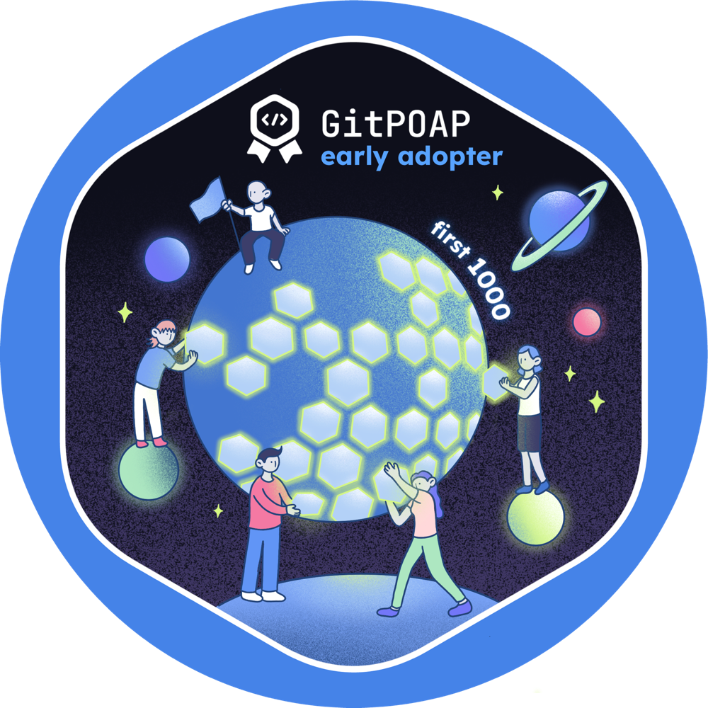 Early Adopter - First 1,000 GitPOAP Holders