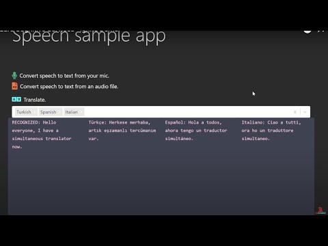 Ignite AI Speech Demo