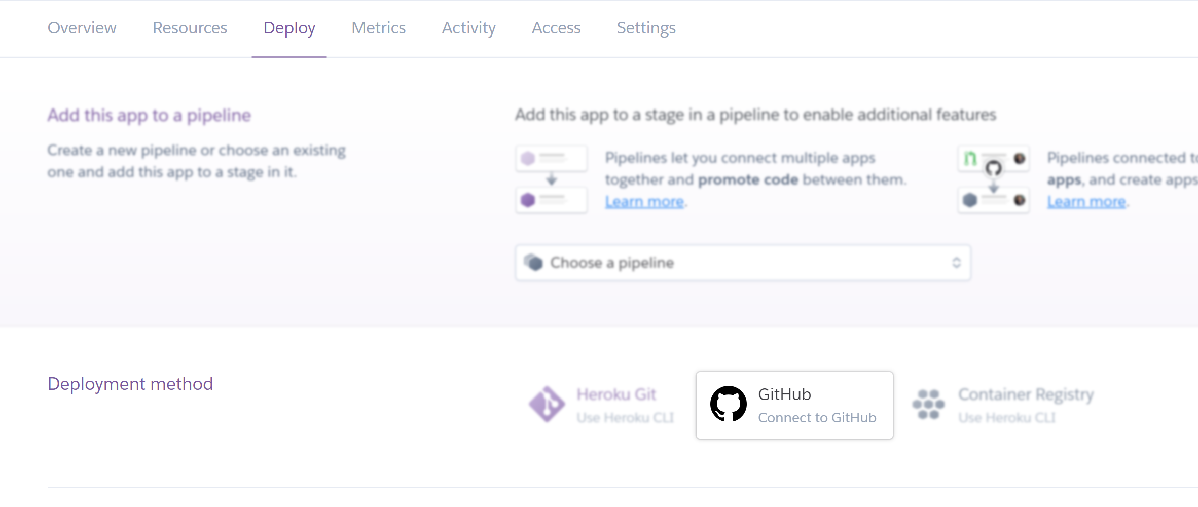 Connect to GitHub