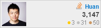 Profile of Huan on StackOverflow