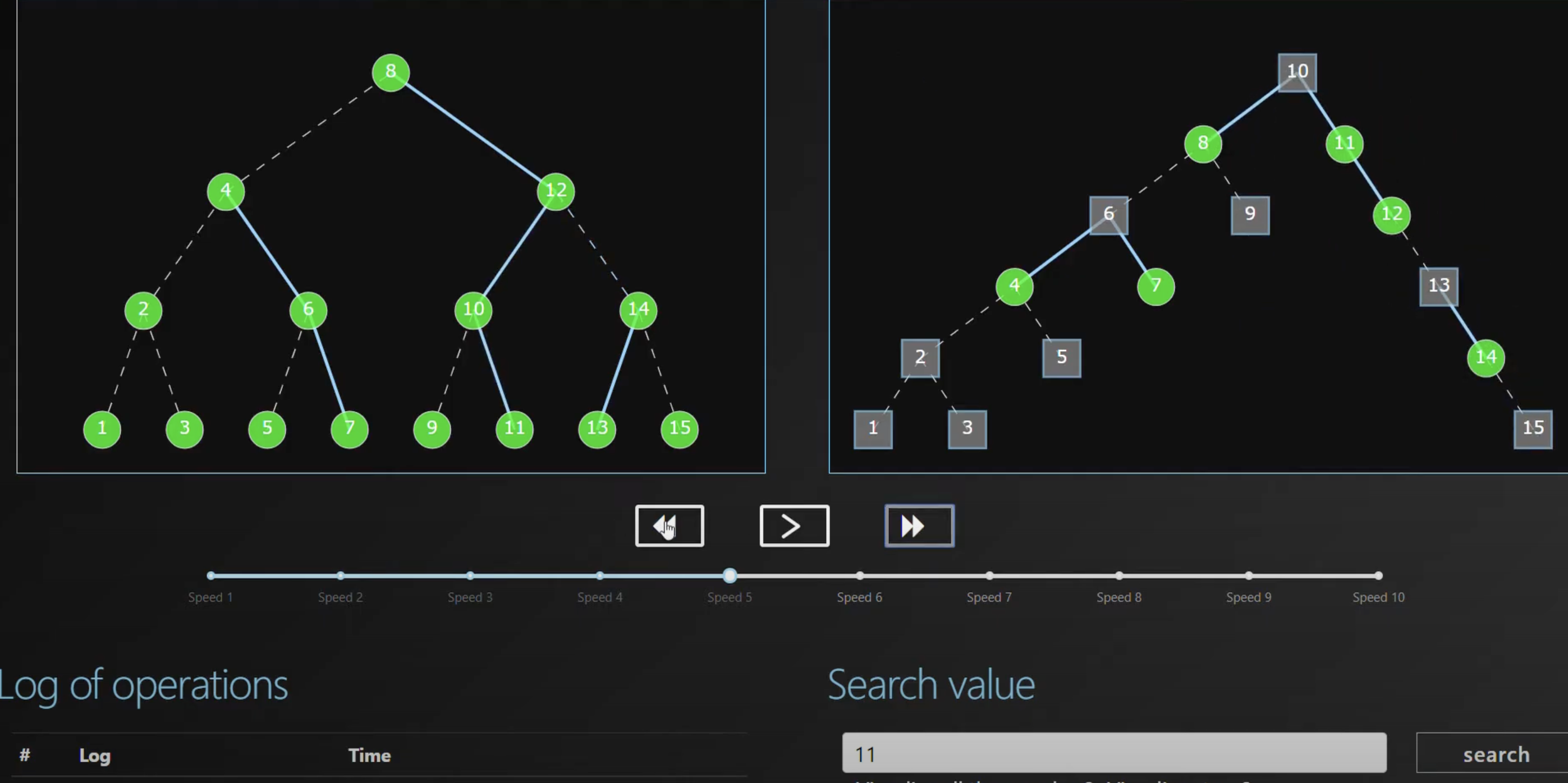 Tango Trees Screenshot