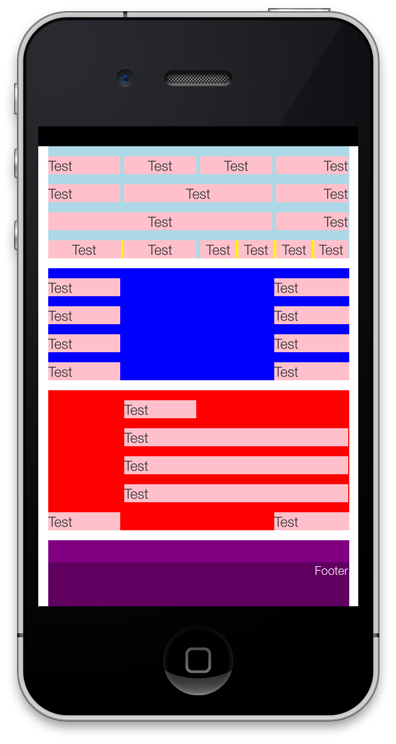 Layout example (Vertical)