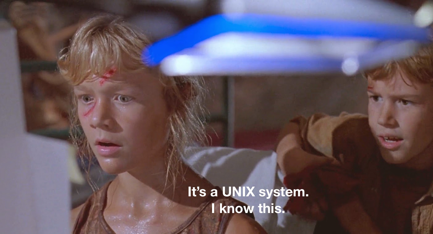 It’s a Unix system.