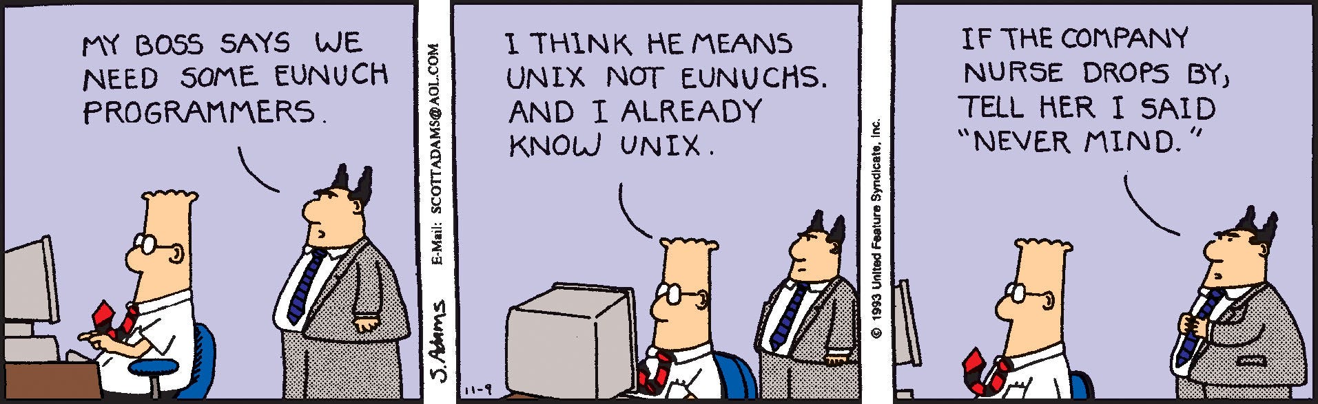 Eunuch Programmers