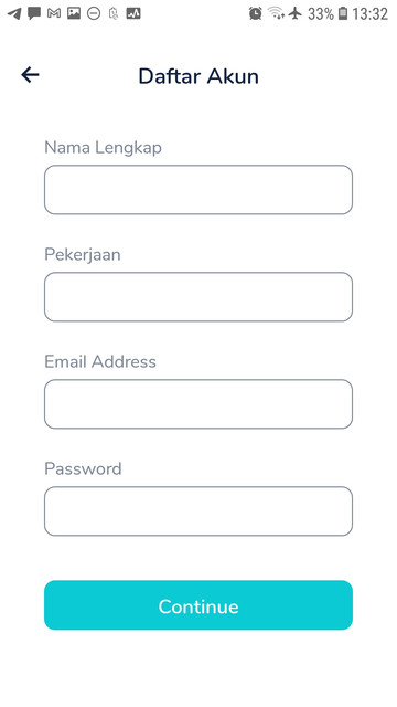 Sign Up Screen (Patient)