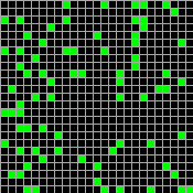 A gif rendered from the duration of the current run of conway's game of life