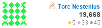 profile for Tore Nestenius at Stack Overflow, Q&A for professional and enthusiast programmers