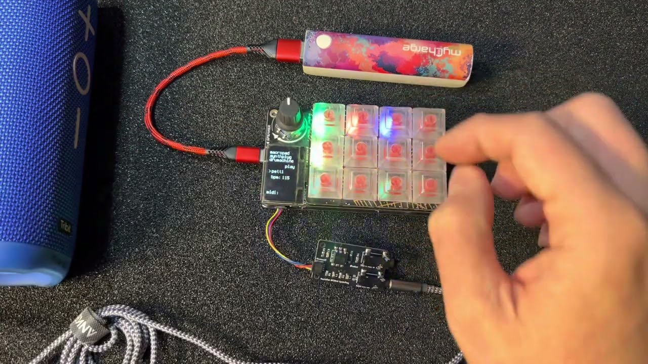 CircuitPython drum machine demo