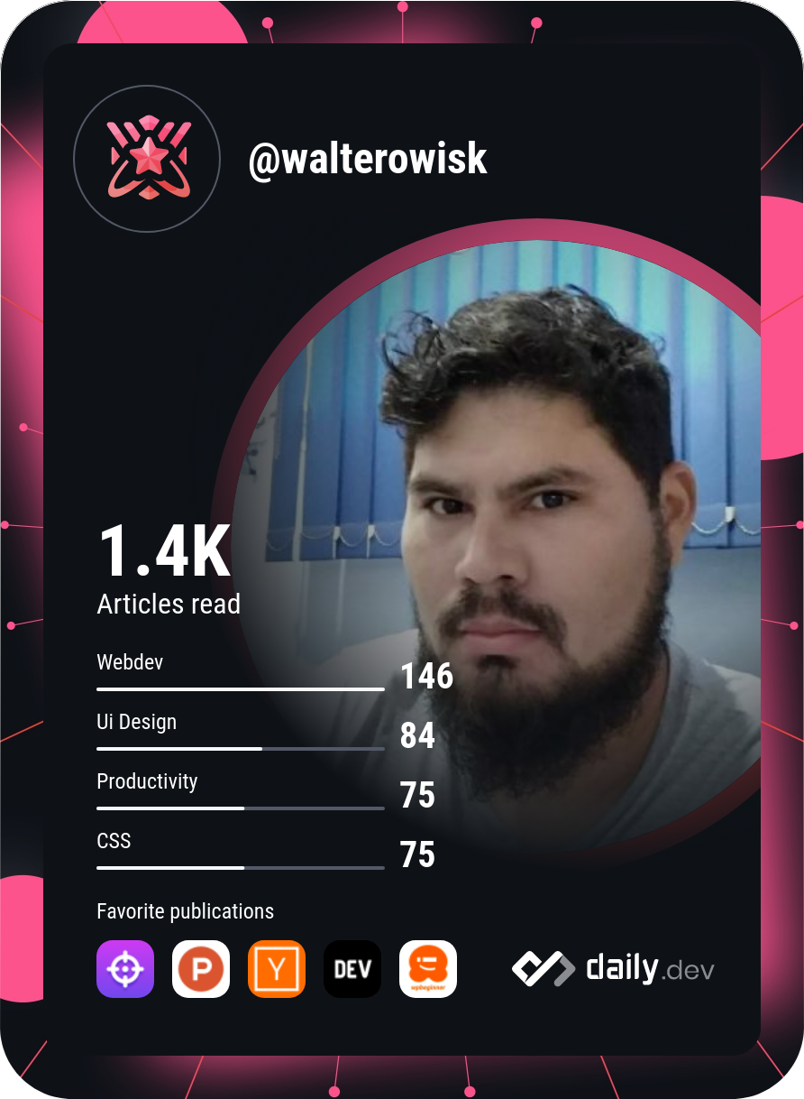 Walter J. Silva's Dev Card