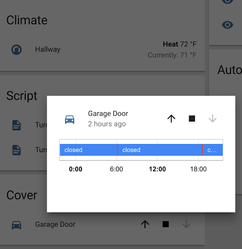 Home assistant ui