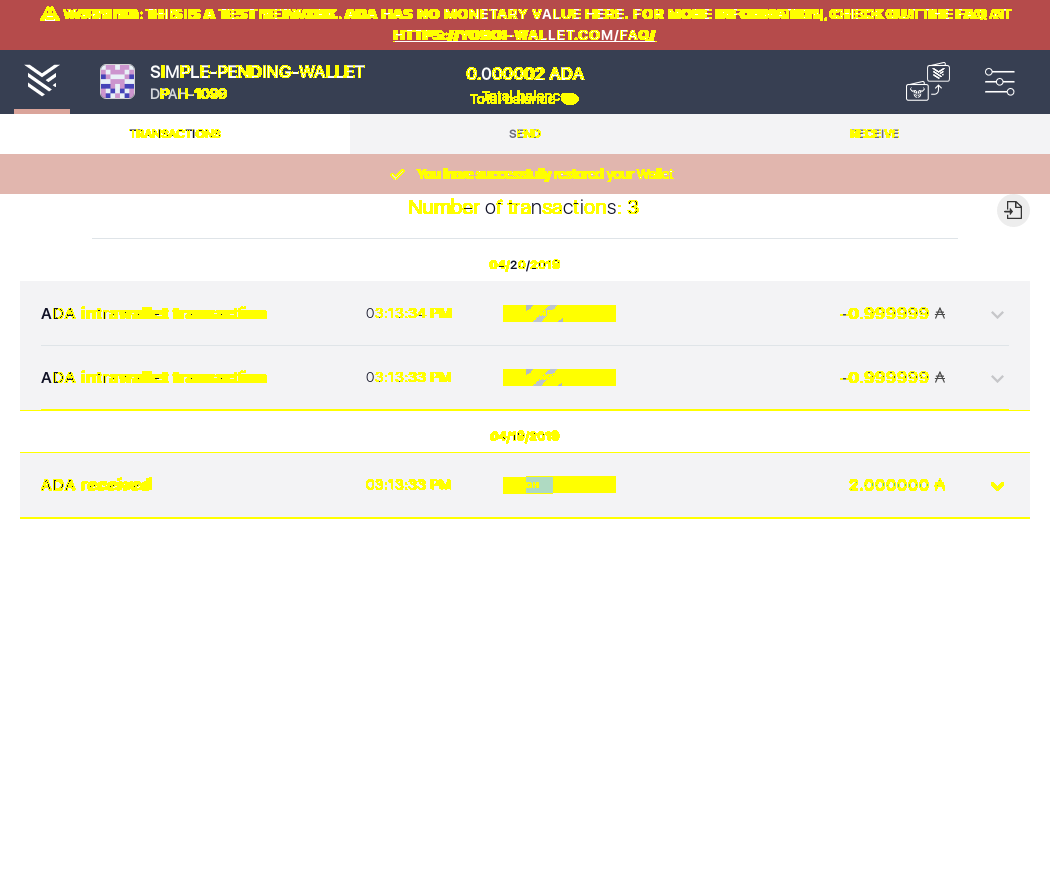 Open the tx history of a simple wallet IT102/5_15-I should see transactions.png