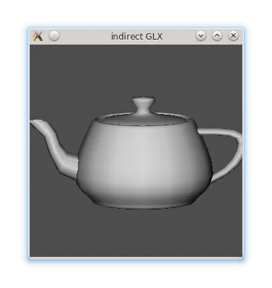 OpenGL teapot