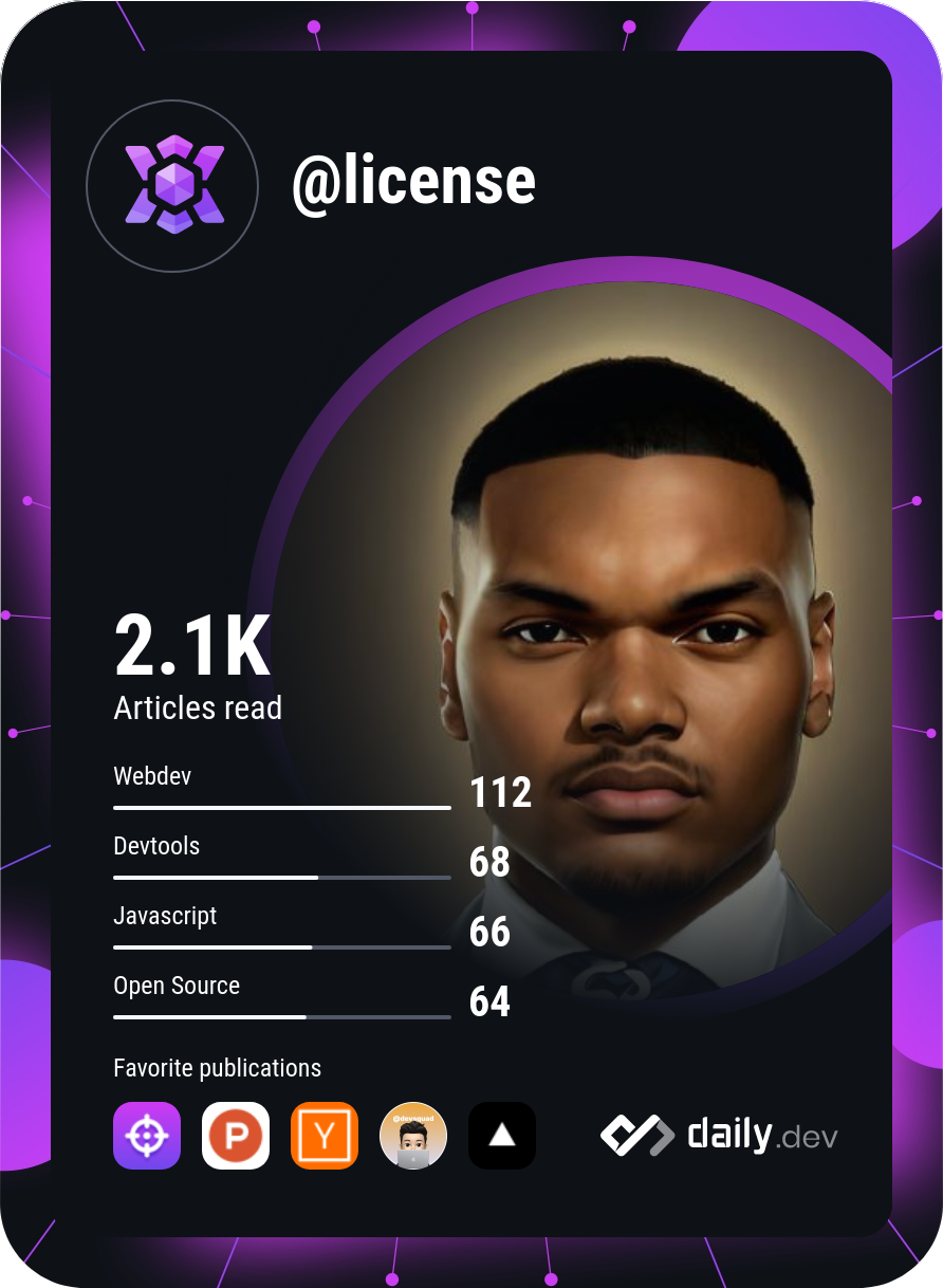 Antoine Kingue's Dev Card