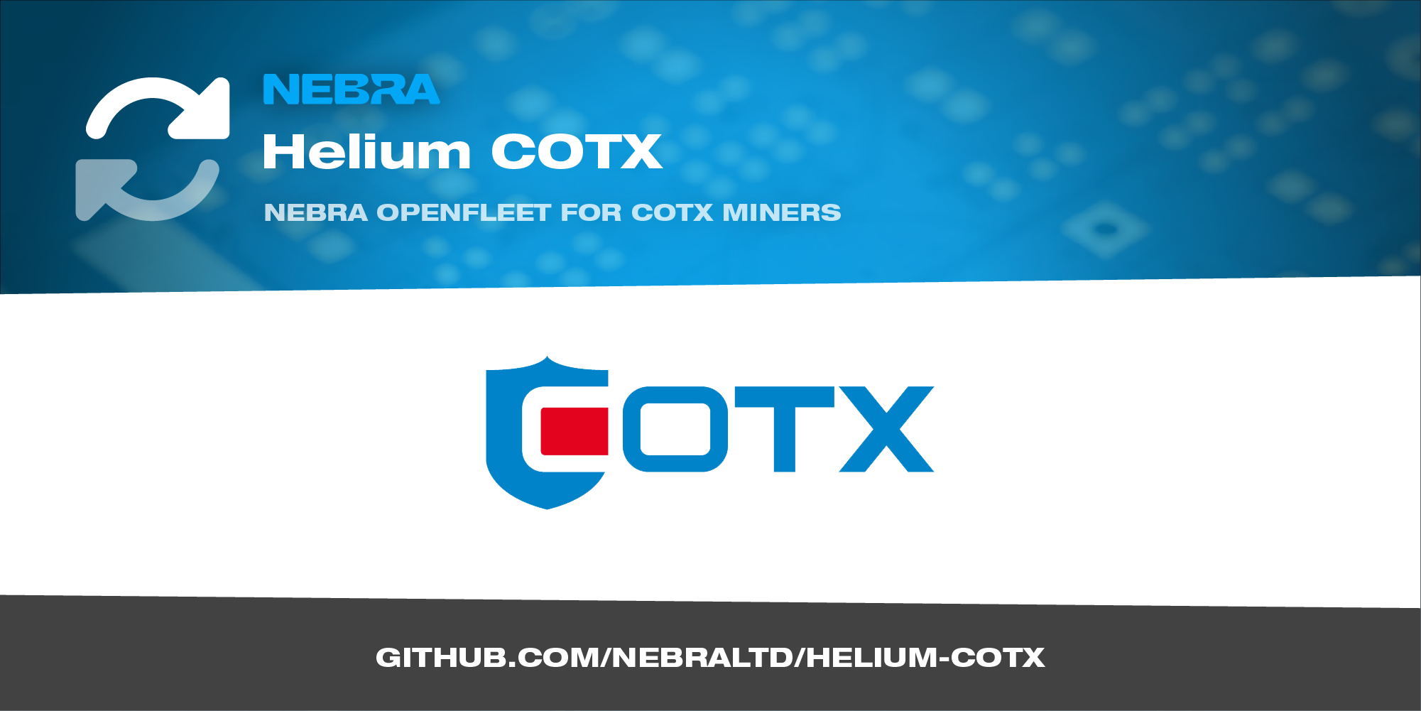 Helium COTX X3 Firmware Repo Header