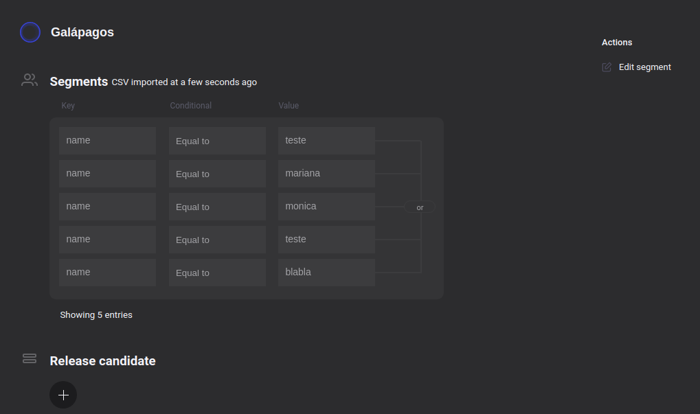 Overview of CSV importation