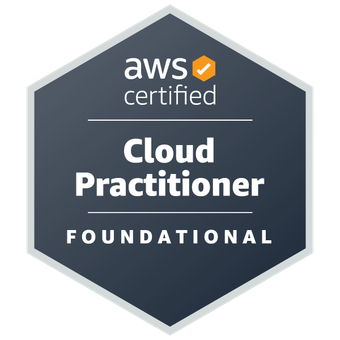 AWS Cloud Practitioner badge