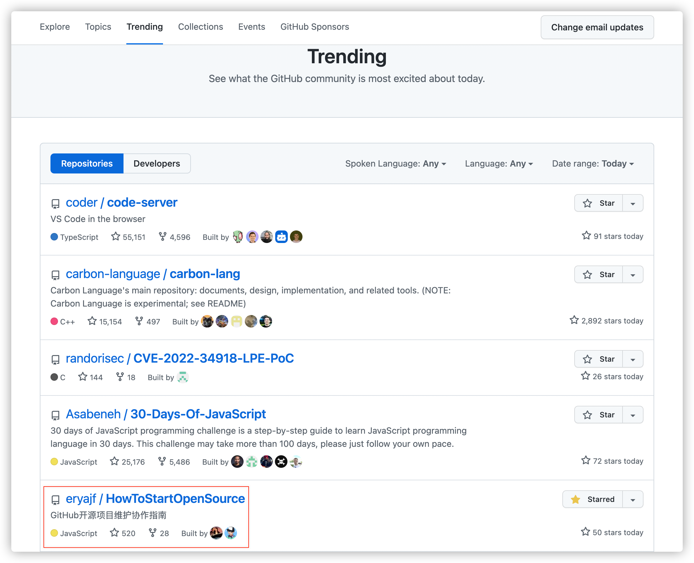 GitHub-Trending