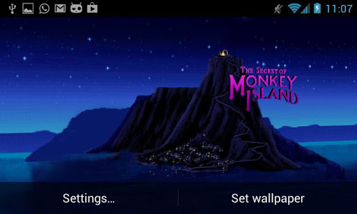 Monkey Island Live Wallpaper3d