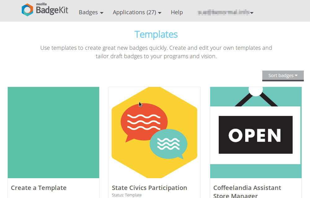 BadgeKit Directory Templates