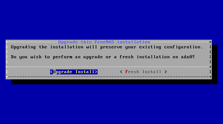 Freshinstall