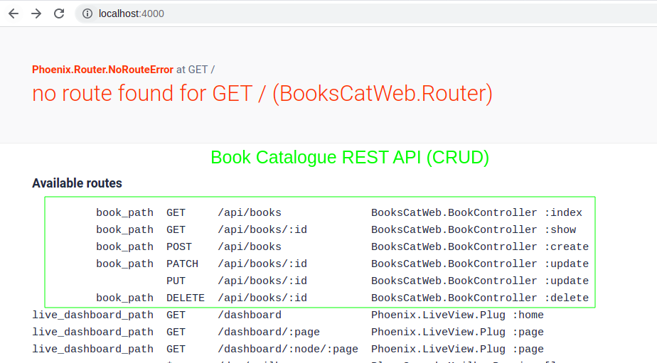 BookCat REST API