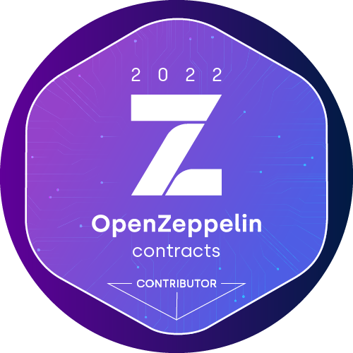 GitPOAP: 2022 OpenZeppelin Contracts Contributor