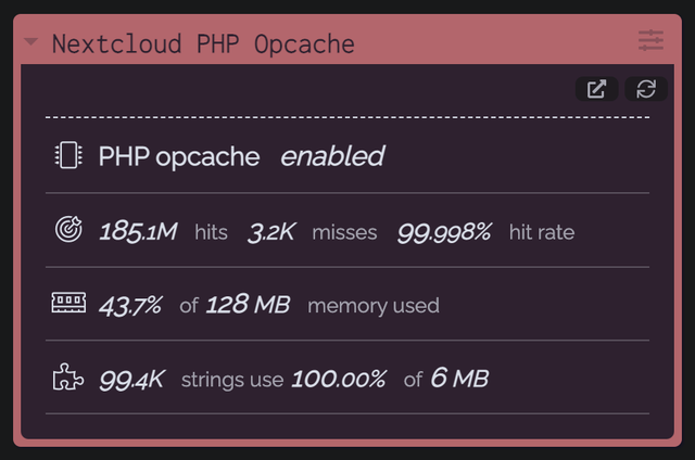 nextcloud-phpopcache