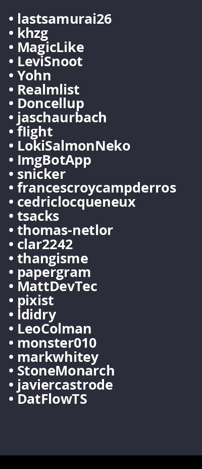 Contributors