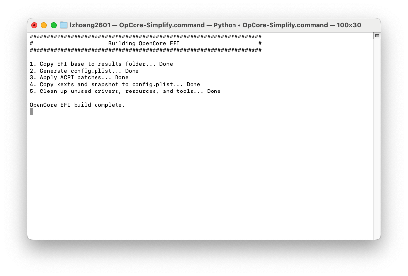 Building OpenCore EFI