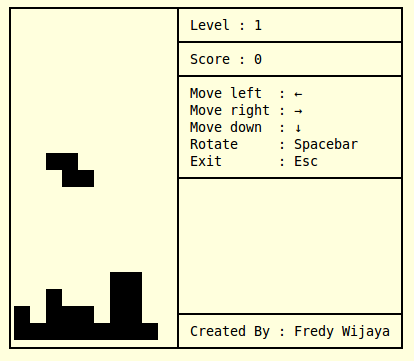 gotetris screenshot