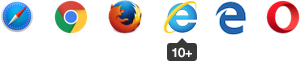 Supported browsers